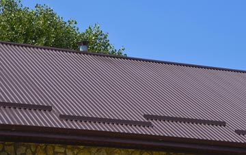 typical Upper Cwmbran corrugated roof uses